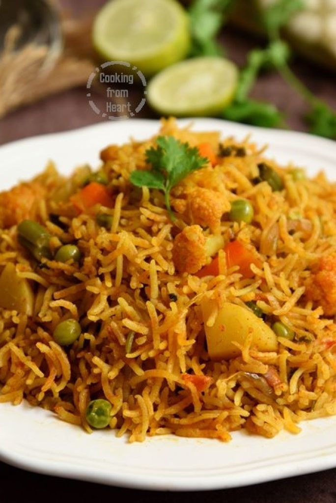 Veg Tehri recipe